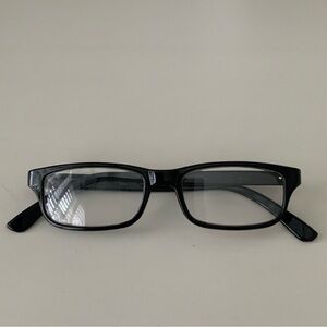 FOSTER GRANT Carter Reading Glasses Black LIKE NEW Unisex Adult +1.25